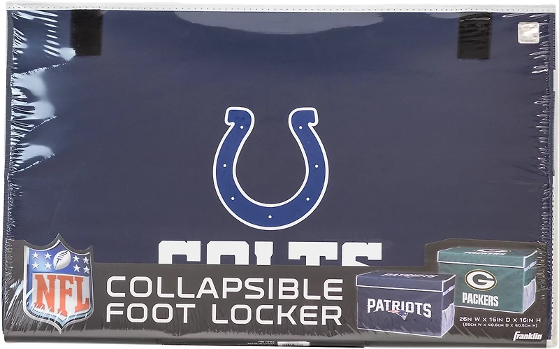 Franklin Indianapolis Colts Collapsible Storage Footlocker Bin