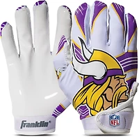 Franklin Minnesota Vikings Youth NFL Football Receiver Gloves