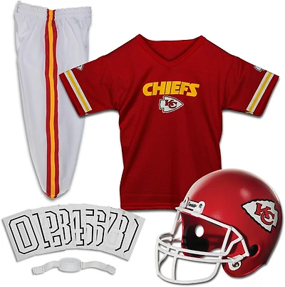 Franklin Youth Kansas City Chiefs Deluxe Football Uniform Set