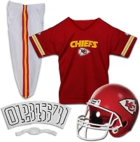 Franklin Youth Kansas City Chiefs Deluxe Football Uniform Set