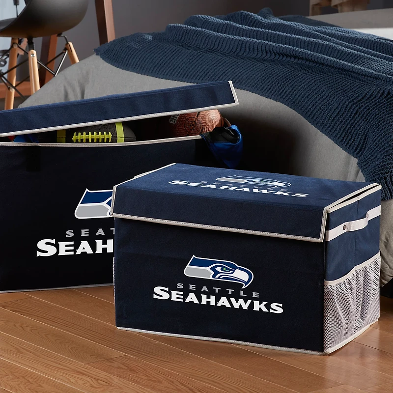 Franklin Seattle Seahawks Collapsible Storage Footlocker Bin