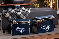 Franklin Los Angeles Rams Collapsible Storage Footlocker Bin