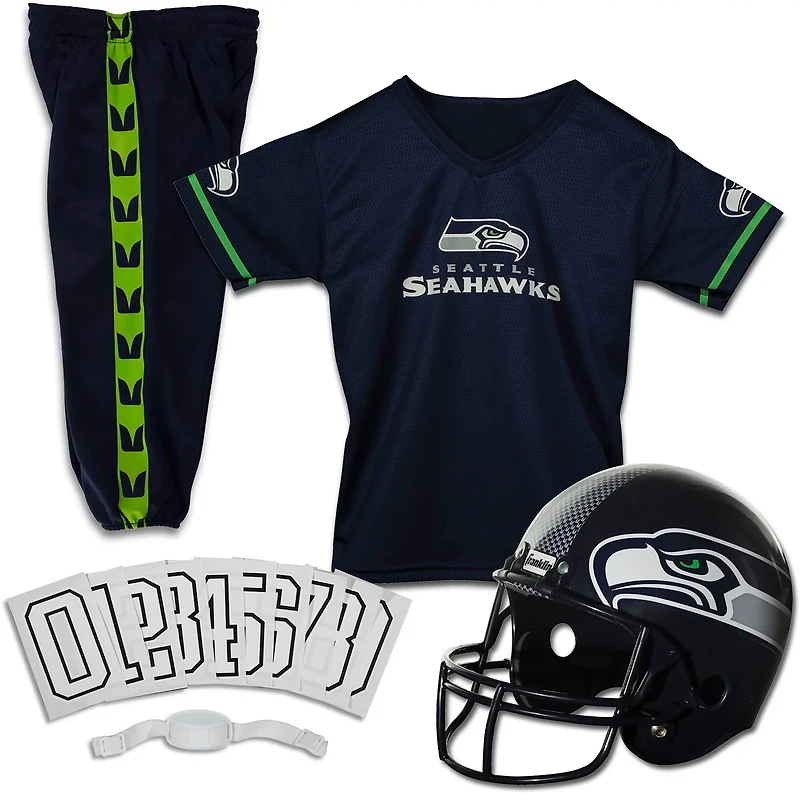 Franklin Youth Seattle Seahawks Deluxe Football Uniform Set