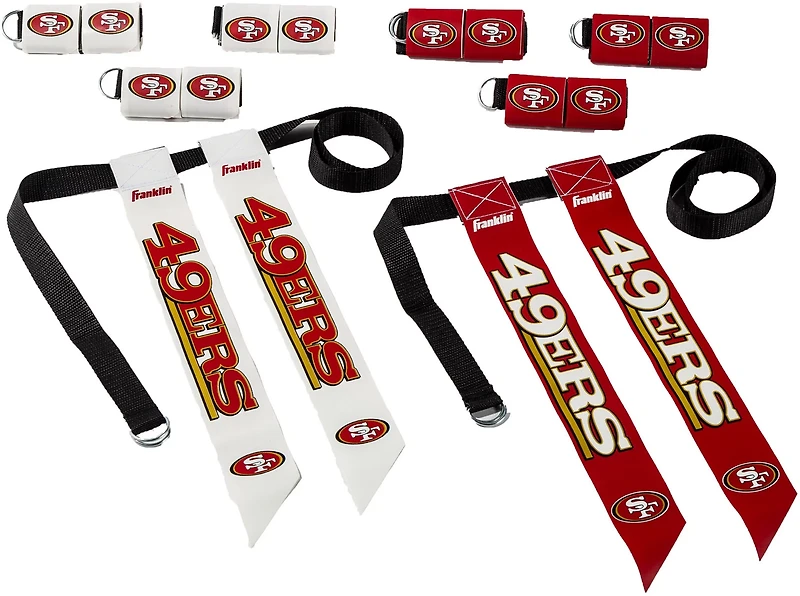 Franklin San Francisco 49ers 8-Player Flag Football Set