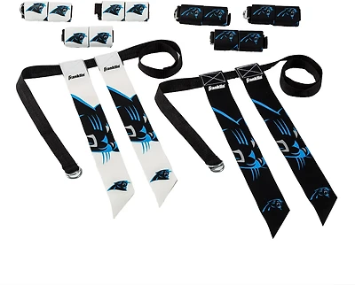 Franklin Carolina Panthers 8-Player Flag Football Set