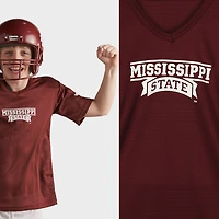 Franklin Youth Mississippi State University Football Helmet and Jersey Uniform Set
