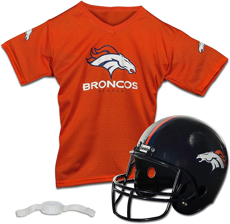 Franklin Youth Denver Broncos Helmet and Jersey Set