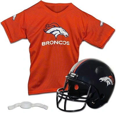 Franklin Youth Denver Broncos Helmet and Jersey Set
