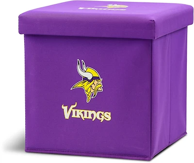 Franklin Minnesota Vikings Storage Ottoman with Detachable Lid
