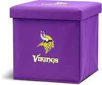 Franklin Minnesota Vikings Storage Ottoman with Detachable Lid
