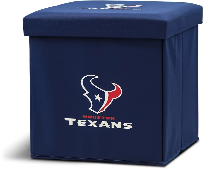 Franklin Houston Texans Storage Ottoman with Detachable Lid