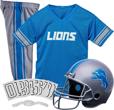 Franklin Youth Detroit Lions Deluxe Football Uniform Set
