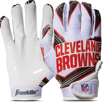 Franklin Youth Cleveland Browns Football Receiver Gloves