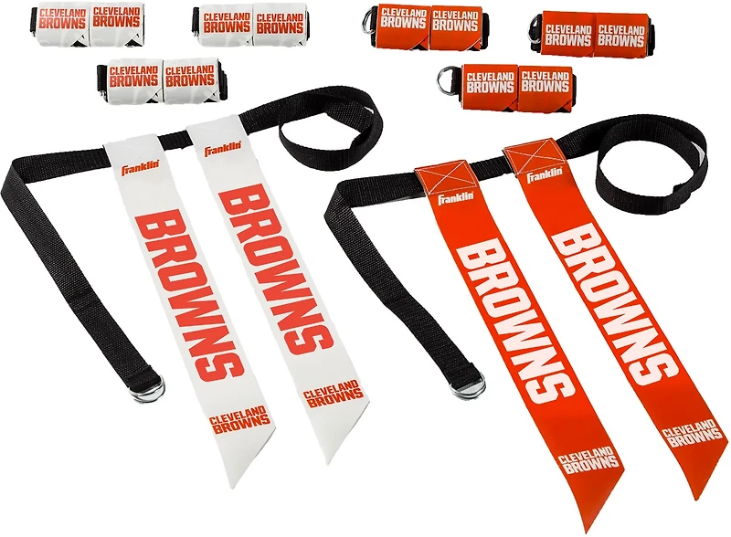 Franklin Cleveland Browns 8-Player Flag Football Set