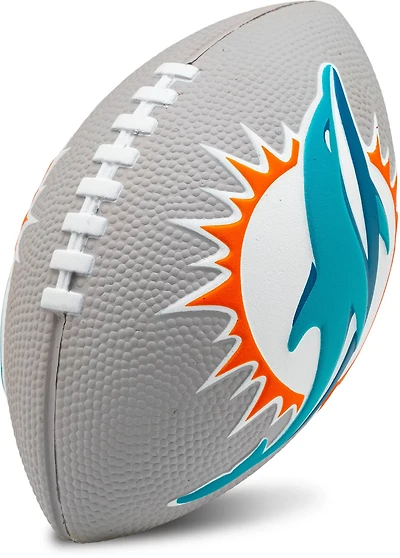 Franklin Miami Dolphins Kids’ Mini Foam 8.5 in Football