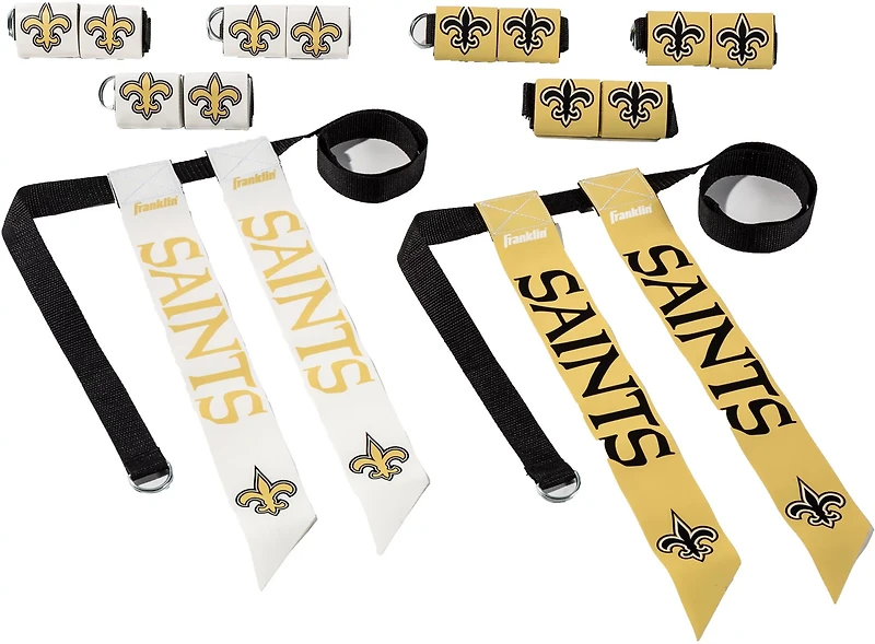 Franklin New Orleans Saints 8-Player Flag Football Set