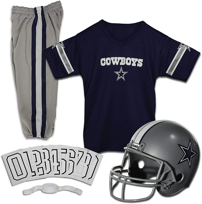Franklin Youth Dallas Cowboys Deluxe Football Uniform Set