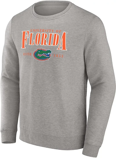Fanatics Men’s University of Florida True Classics Act Fast Crew Pullover Sweatshirt