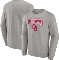 Fanatics Men’s University of Oklahoma True Classics Act Fast Crew Pullover Sweatshirt