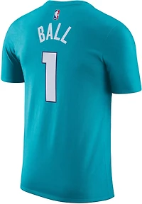Nike Men's Charlotte Hornets LaMelo Ball #2 Essential N&N T-shirt