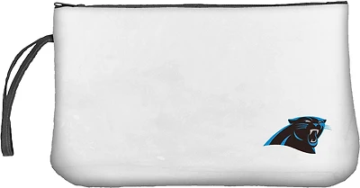 Logo Brands Carolina Panthers Clear Wristlet