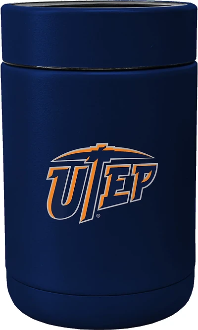 Logo Brands University of Texas at El Paso 12 oz Flipside Powder Coat Coolie