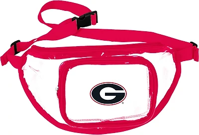 Logo Brands University of Georgia Clear Fanny Pack