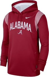 Nike Men's University of Alabama Therma-FIT Pullover Fleece Hoodie
