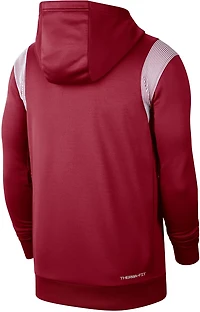 Nike Men's University of Oklahoma Therma-FIT Pullover Fleece Hoodie