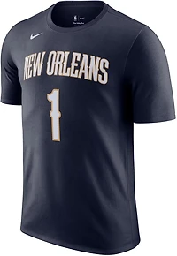 Nike Men's New Orleans Pelicans Zion Williamson #1 Essential N&N T-shirt