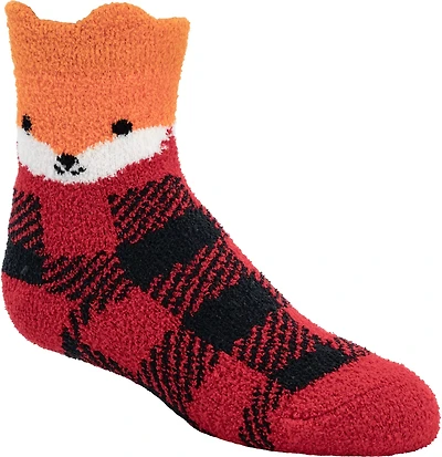 Magellan Youth Buffalo Check Fox Socks