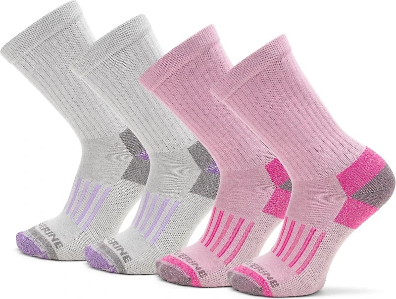Wolverine Women’s Thermal Work Boot Crew Socks 4 Pack