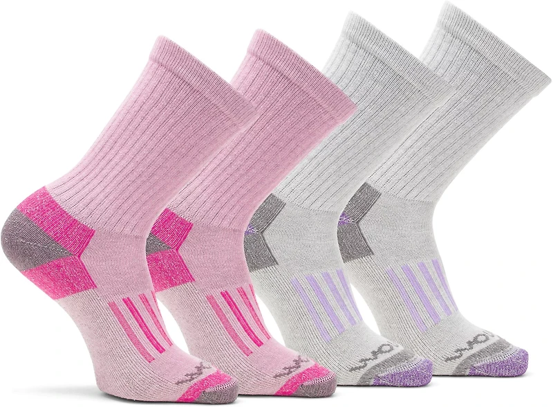 Wolverine Women’s Thermal Work Boot Crew Socks 4 Pack