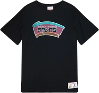 Mitchell & Ness Men's San Antonio Spurs Hardwood Marks Slub T-Shirt
