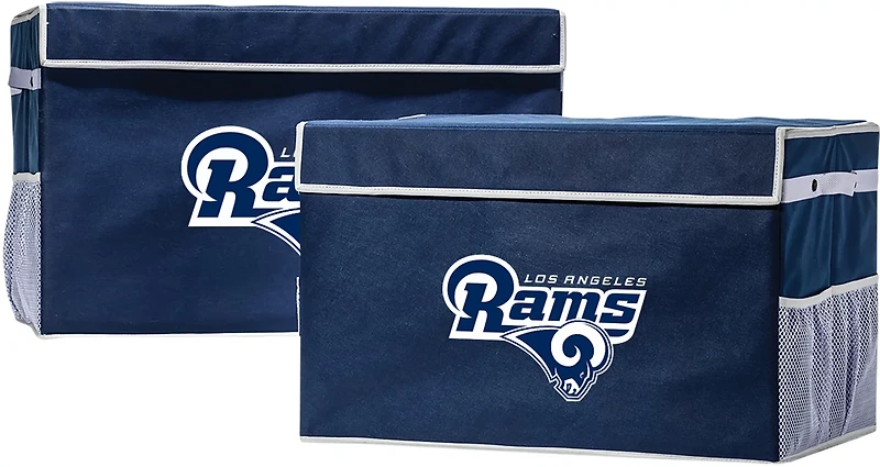 Franklin Los Angeles Rams Collapsible Storage Footlocker Bin