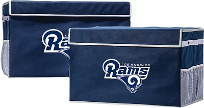 Franklin Los Angeles Rams Collapsible Storage Footlocker Bin