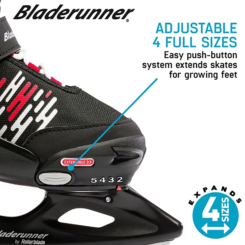 Bladerunner Juniors' Micro Adjustable Ice Skates