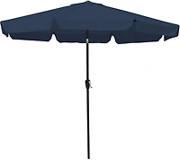 Mosaic Solid 9 ft Patio Umbrella with Closure Strap