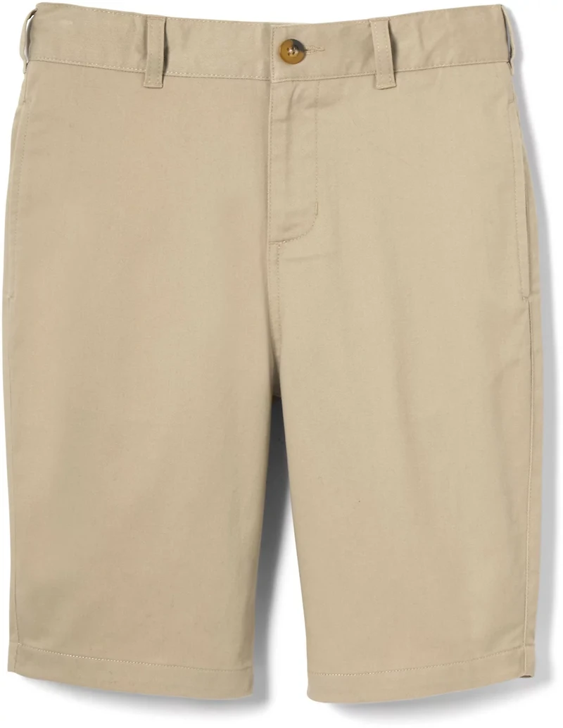French Toast Boys' Flat Front Husky Shorts 10