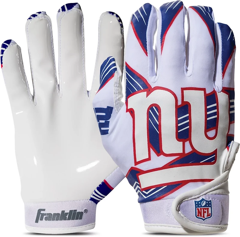 Franklin New York Giants Youth NFL Football Receiver Gloves