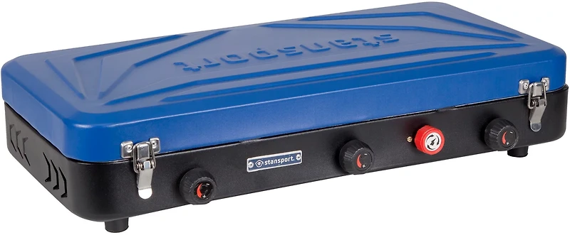 Stansport Outfitter Series 2-Burner Propane Stove with Grill