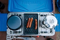 Stansport Outfitter Series 2-Burner Propane Stove with Grill