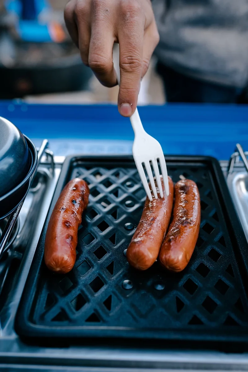 Stansport Outfitter Series 2-Burner Propane Stove with Grill