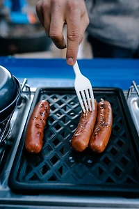 Stansport Outfitter Series 2-Burner Propane Stove with Grill