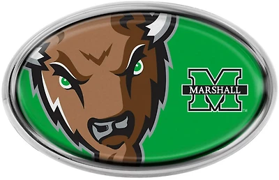 WinCraft Marshall University Chrome Metal Domed Emblem