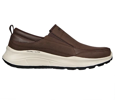 SKECHERS Men’s Equalizer 5.0 Leather Relaxed Fit Slip-On Shoes