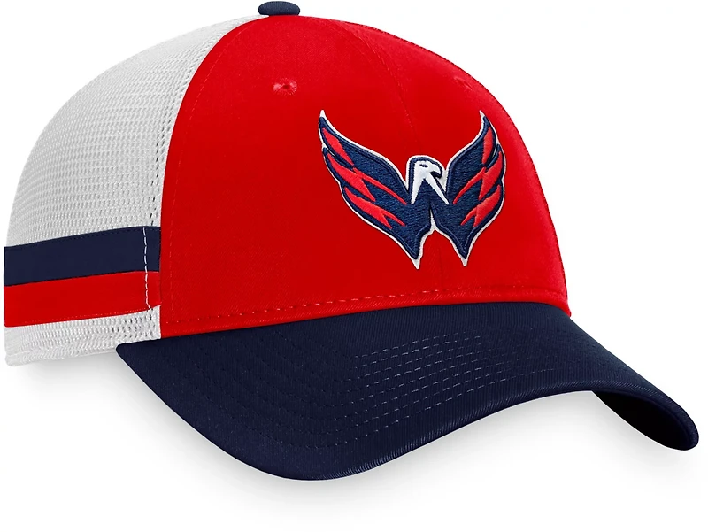 Fanatics Men's Washington Capitals Breakaway Structured Adjustable Trucker Cap