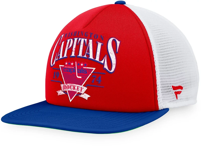 Fanatics Men's Washington Capitals True Classic Foam Front Trucker Cap