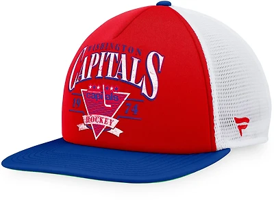 Fanatics Men's Washington Capitals True Classic Foam Front Trucker Cap