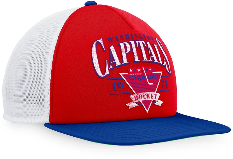 Fanatics Men's Washington Capitals True Classic Foam Front Trucker Cap